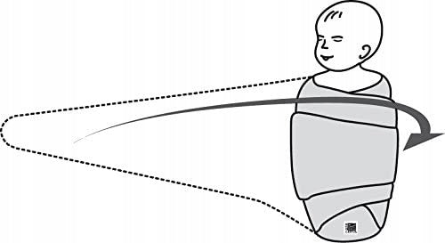 RED CASTLE pólyás hálózsák 0–3 hónapos korig, Happy Fox