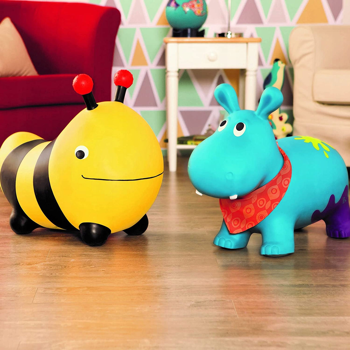 B.TOYS Ιπποπόταμος ΕΛΑΣΤΙΚΟ ΣΚΙΡΤΗΜΑ 61 εκ. + αντλία
