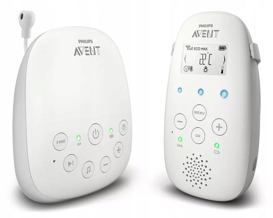 PHILIPS AVENT SCD713/26 ψηφιακός βρεφικός ενδοεπικοινωνιακός ήχος DECT Smart ECO