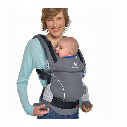 MANDUCA First ergonomický nosič na pracky z organickej bavlny