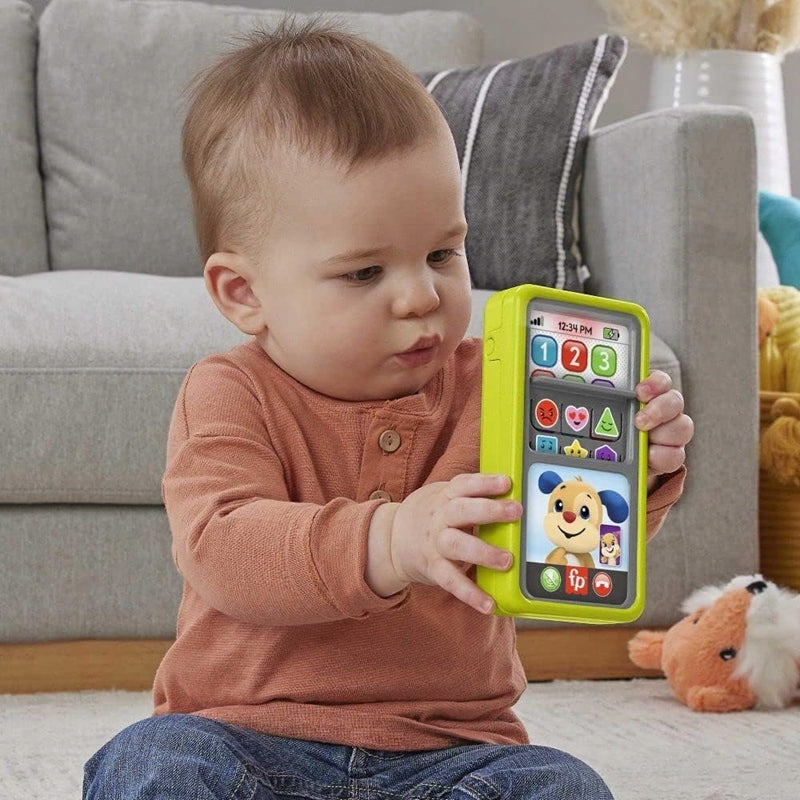 FISHER-PRICE interactive SMARTPHONE, 75 songs, phrases and sounds, ENGLISH LANGUAGE