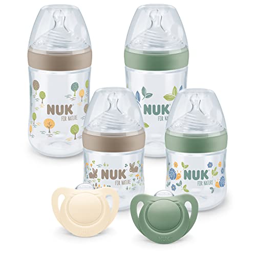 NUK for Nature Perfect Start σετ μπιμπερό και πιπίλες 0–6 μηνών – εικόνα 3