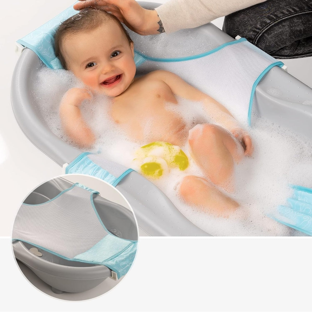 REER MyHappyBath Sling wkładka hamak do wanienki 64 x 100 cm