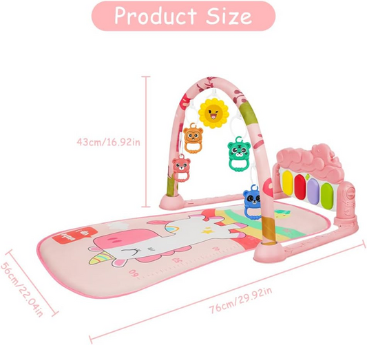 AOMIG εκπαιδευτικό χαλάκι με πιανάκι 0-36 μηνών – φωτογραφία προϊόντος 2