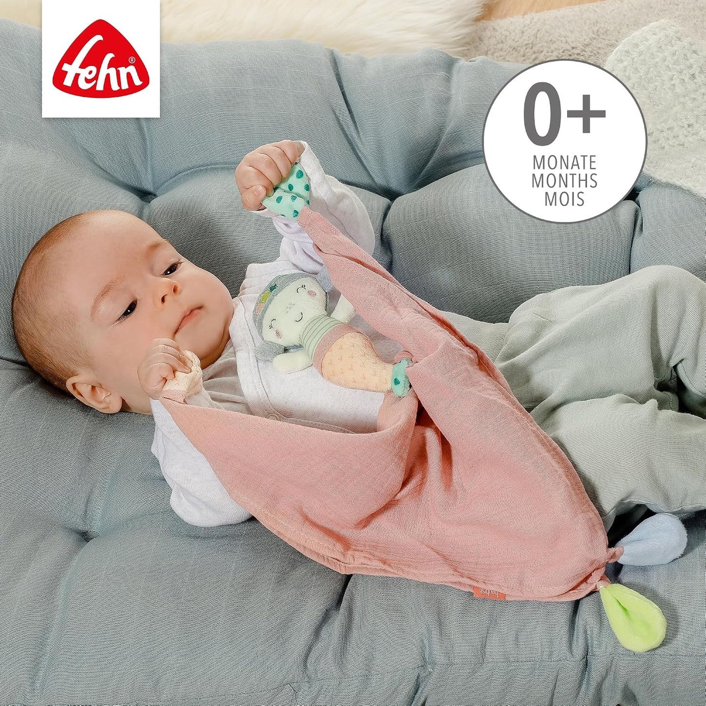 FEHN kocyk komforter przytulanka 45 cm SYRENKA – zdjęcie 3