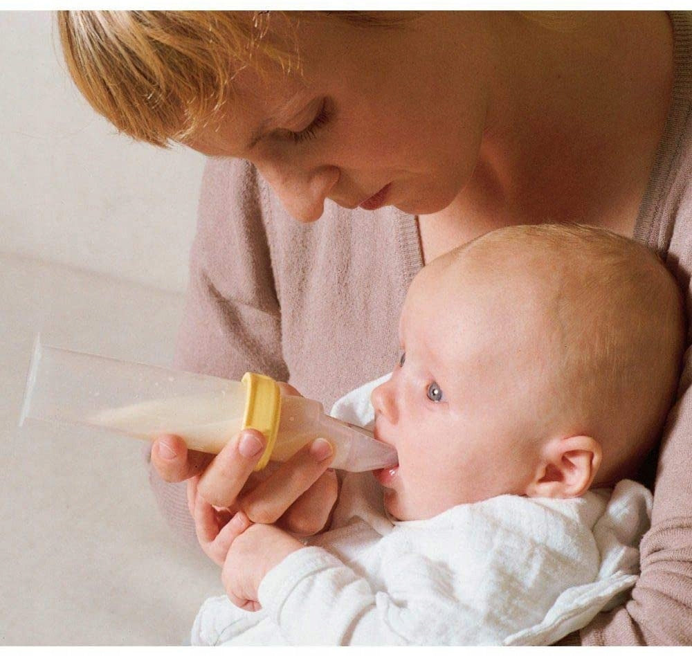 MEDELA SOFTCUP хранене с лъжичка с бутилка U