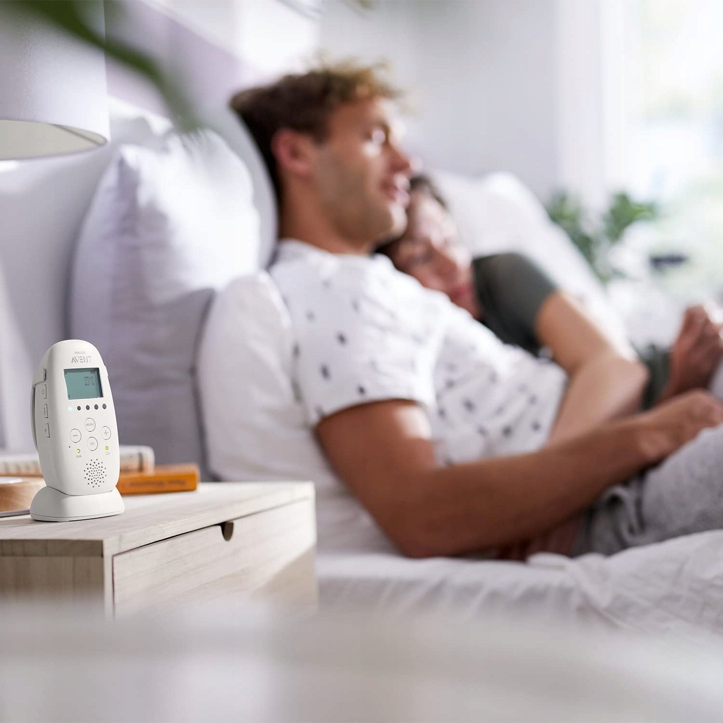 PHILIPS AVENT SCD713/26 elektronická audio pestúnka DECT Smart ECO