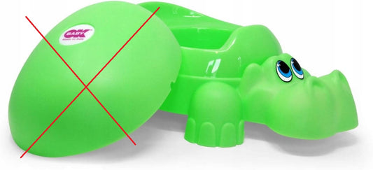 OKBABY orinal con tapa orinal HIPOPÓTAMO para bebés