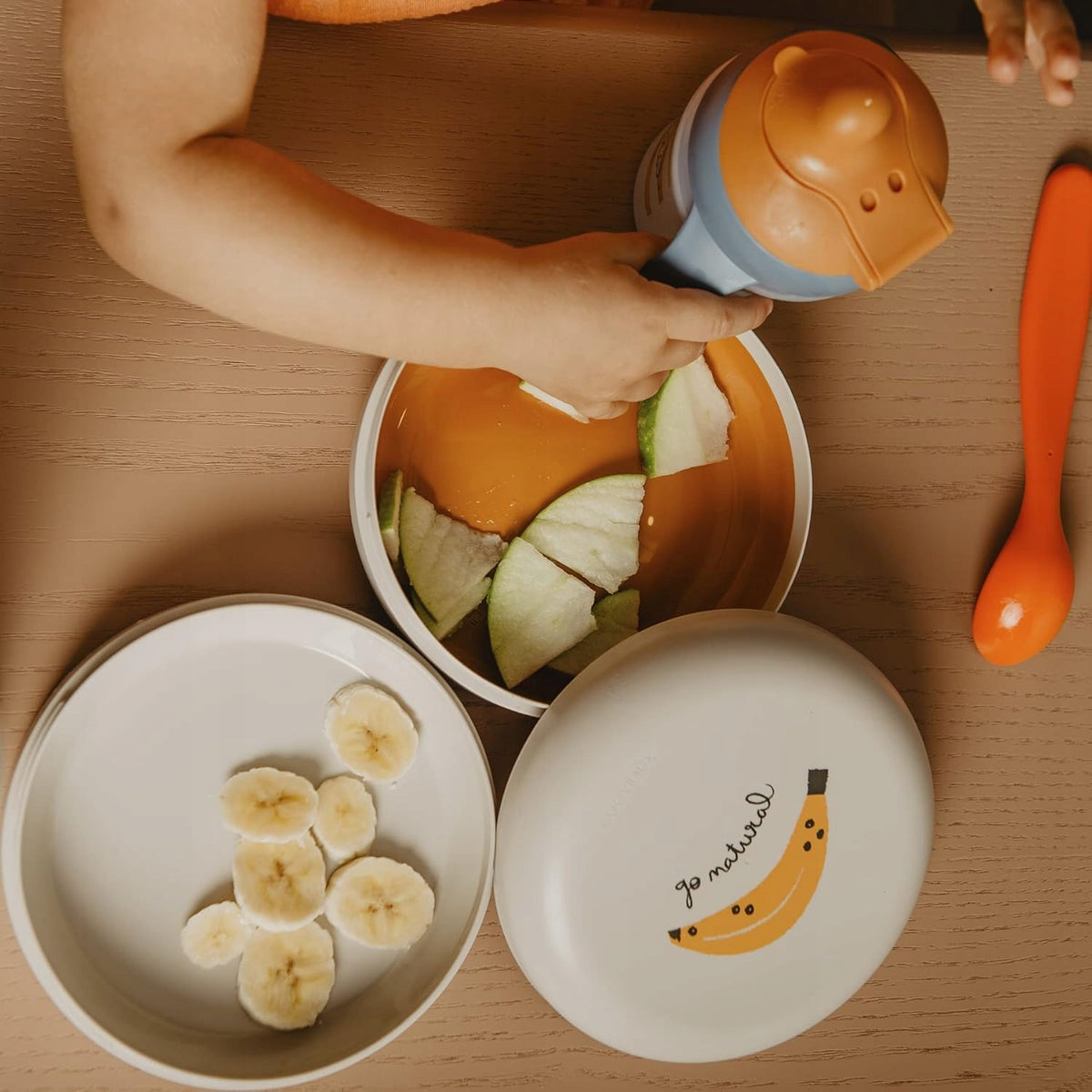 SUAVINEX BENTOO fiambrera lunchbox con dos compartimentos