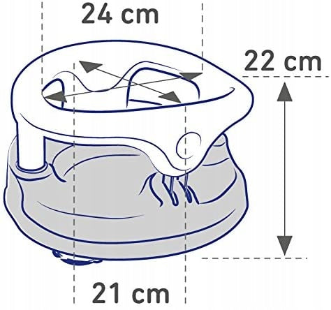 ROTHO Babydesign κάθισμα μπάνιου 13 κιλών "O