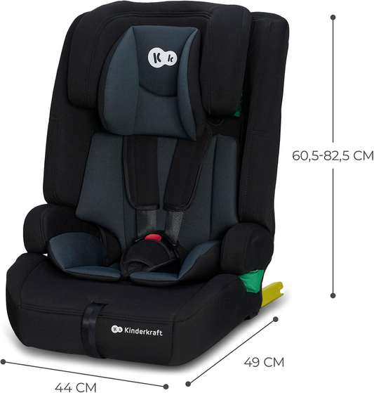 KINDERKRAFT SAFETY FIX 2 i-Size Κάθισμα Αυτοκινήτου 9–36 kg Ομάδα 1/2/3 ISOFIX