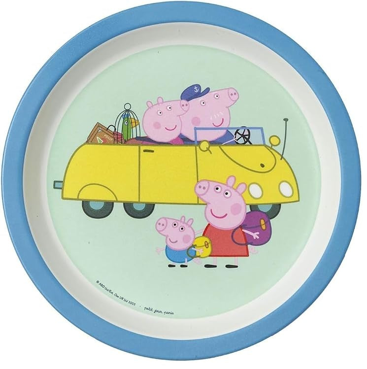 PETIT JOURS PARIS Peppa Pig children's dessert plate 18 cm