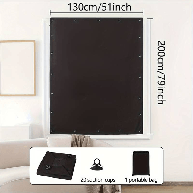 PABLITO BABY Σκοτεινή περσίδα με βεντούζες 130 x 200
