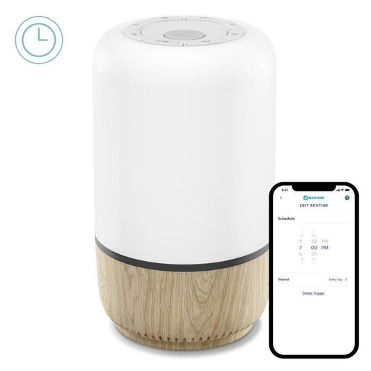 MAXI-COSI Soothe LED Nachtlicht mit Lautsprecher Connected Home App