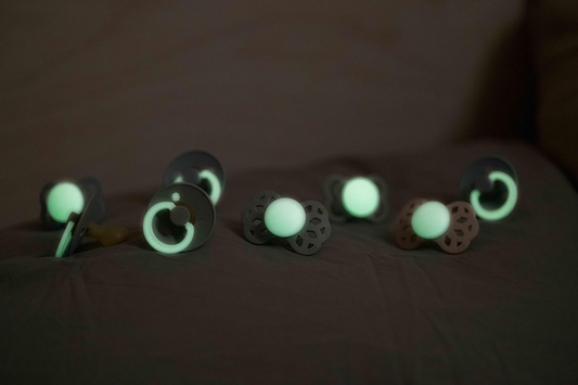 BIBS SUPREME GLOW πιπίλες σιλικόνης 6m+ ΣΥΜΜΕΤΡΙΚΕΣ