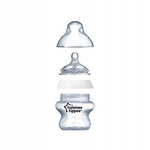 TOMMEE TIPPEE Θηλή μπιμπερό CLOSER TO NATURE 6msc+ x2