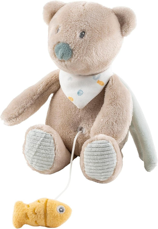 NATTOU Medvedík Julia plyšová hračka s hracím strojčekom La-Le-Lu 23 cm