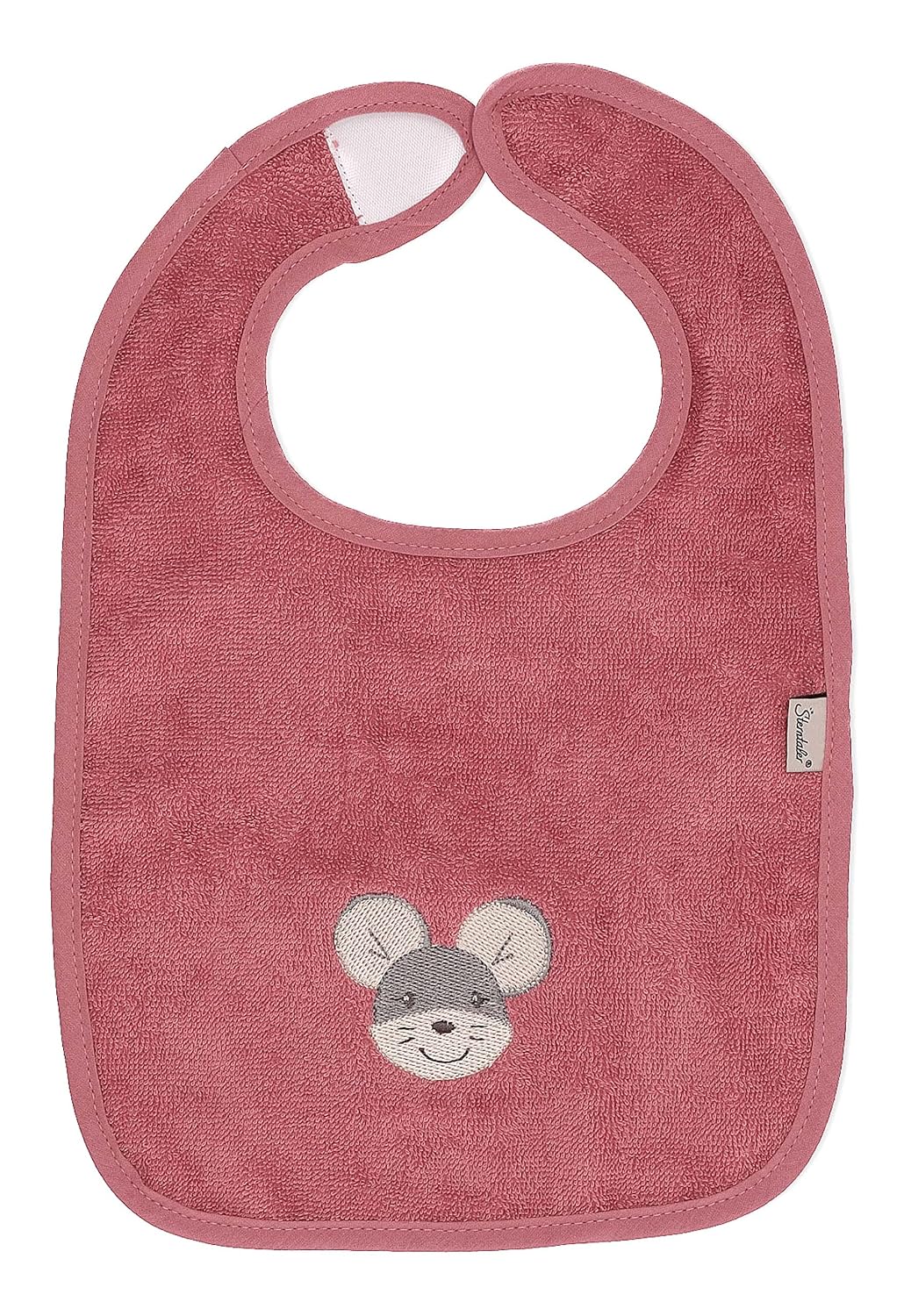 STERNTALER σαλιάρα με βέλκρο Ποντικάκι Mabel 38x26 cm 0+