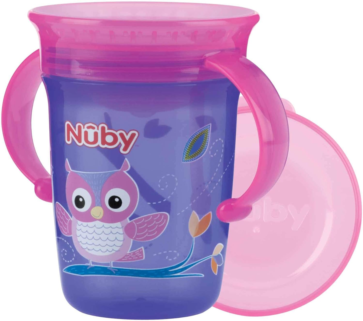 NUBY Wonder Cup kubek niekapek στόμιο 360 stopni 240 ml 6 μηνών+