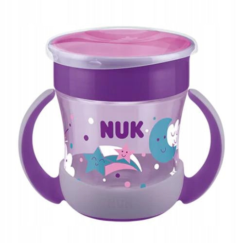 NUK Mini Magic Cup ΦΩΤΕΙΝΟ ΚΥΠΕΛΛΟ ΜΗ ΔΙΑΡΡΟΩΝ 160 ml