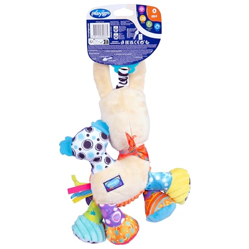 Playgro Lupe Llama sensory toy pendant 0+