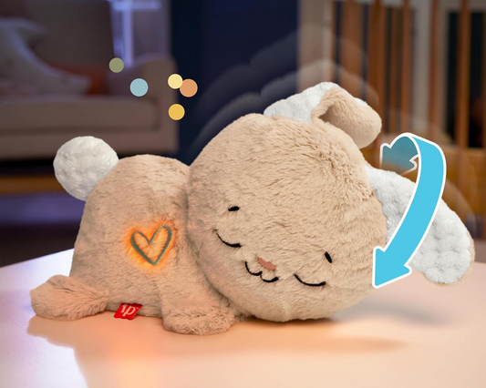 FISHER-PRICE κοιμισμένο ΚΟΥΝΕΛΑΚΙ με κινούμενο κεφάλι, ήχους και φως – φωτογραφία προϊόντος 2