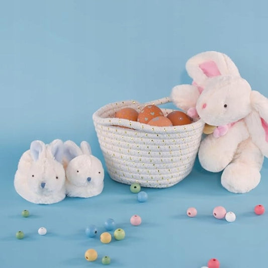 DOUDOU et COMPAGNIE puha babacipő csörgővel GHOSTS