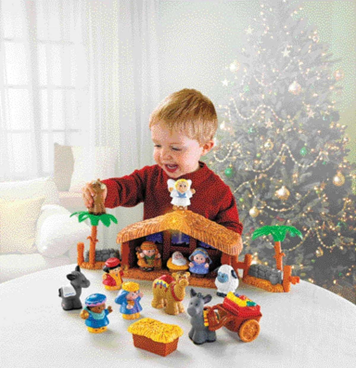 FISHER-PRICE Little People Χριστουγεννιάτικη Φάτνη