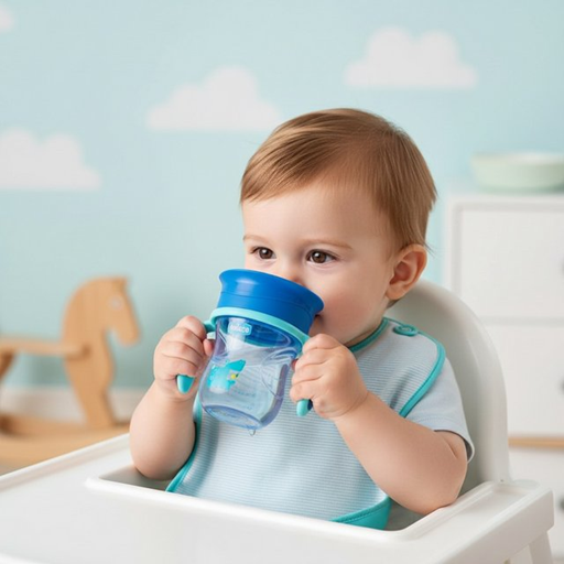 CHICCO Perfect Cup εκπαιδευτικό ποτηράκι 360 μοιρών 200 ml 12 m+
