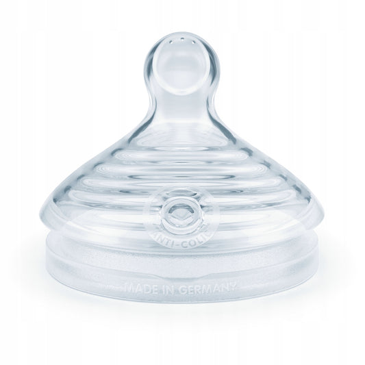 NUK for Nature Θηλή μπιμπερό x2 S 0-6m