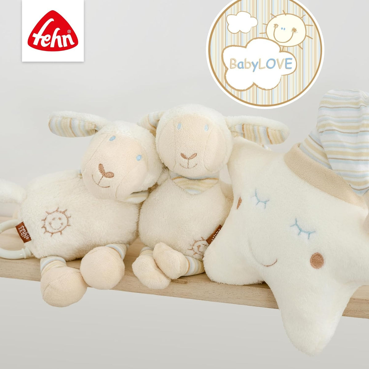 FEHN Baby Love κρεμαστό παιχνίδι ΠΡΟΒΑΤΟ με μουσικό κουτί – φωτογραφία προϊόντος 6