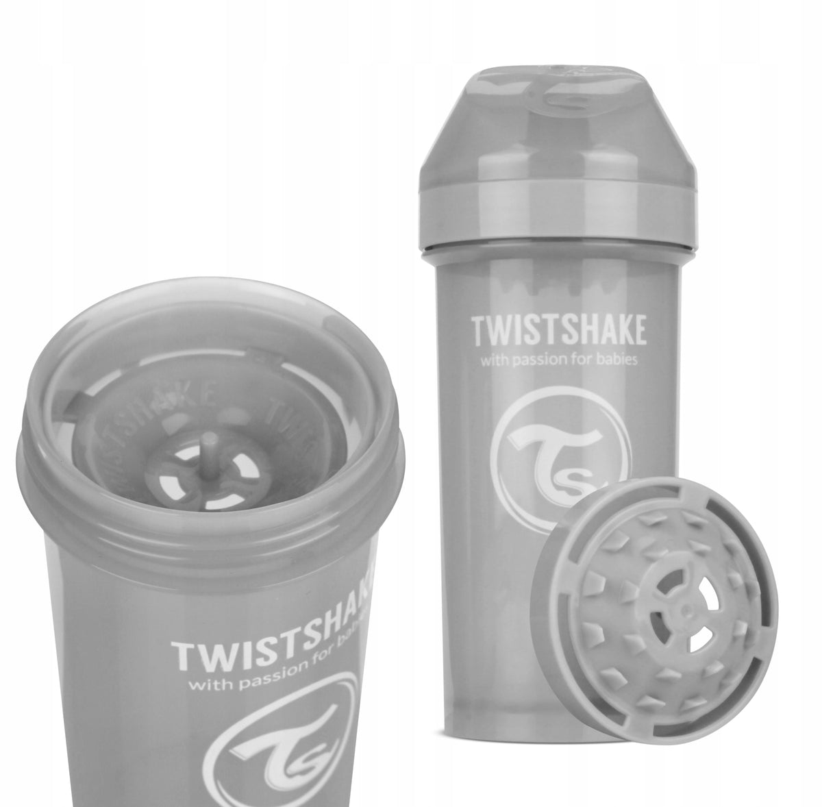 TWISTSHAKE ποτηράκι με καλαμάκι χωρίς διαρροές 360 ml 12m+ KID CUP – φωτογραφία προϊόντος 4