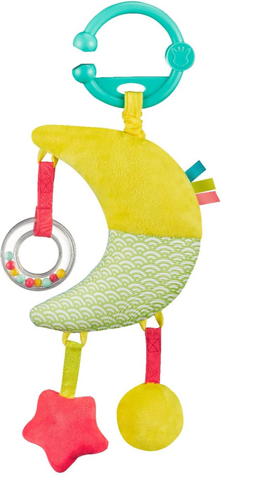 SOPHIE LA GIRAFE κρεμαστό μουσικό παιχνίδι καροτσιού και κούνιας 28 εκ. ΦΕΓΓΑΡΙ