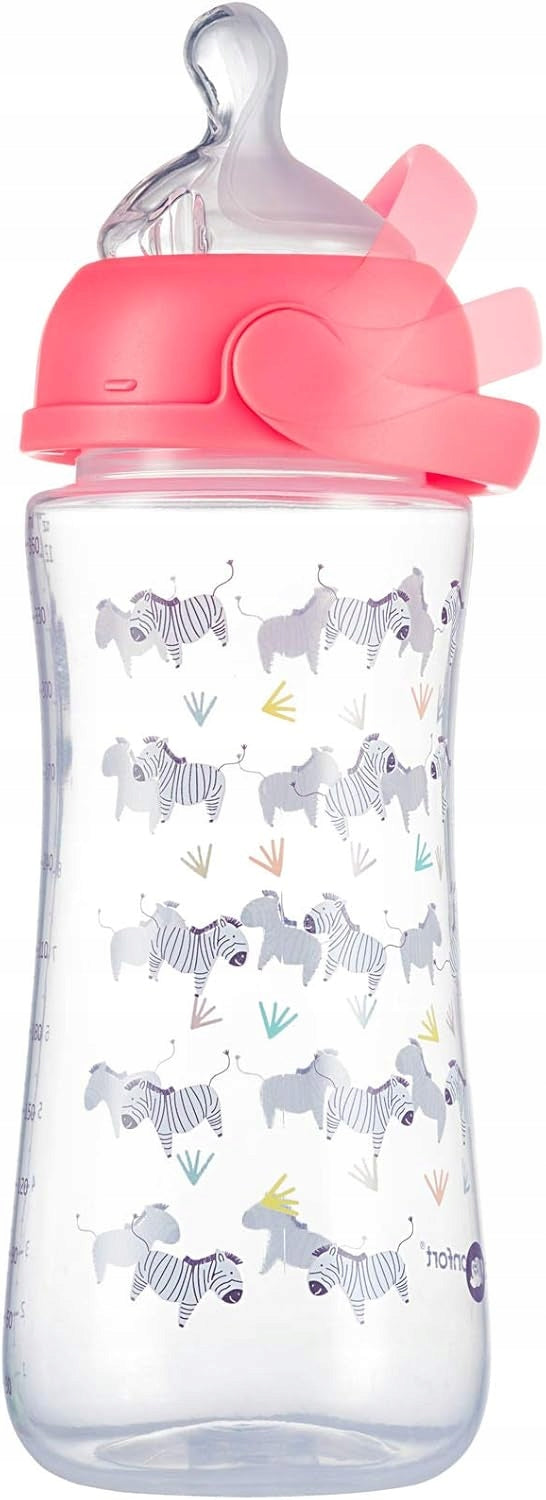 BEBE CONFORT Emotion Physio μπιμπερό 6 m+ 360 ml ZEBRA
