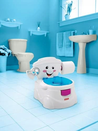 FISHER PRICE nočník Moje První Toaleta DE