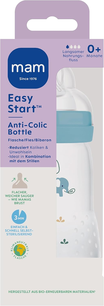 MAM Easy Start biberón anticólicos 260ml 0m+