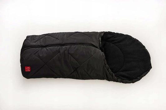 KAISER Saco de dormir de forro polar 80 x 40 cm negro