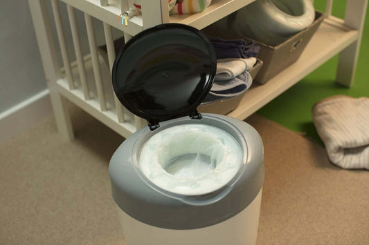 TOMMEE TIPPEE wkład SIMPLEE SANGENIC x6 do pojemnika na pieluchy, szary, z ochroną przed zapachami