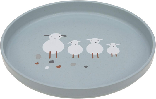 LASSIG Tiny Farmer βιοσύνθετο πιατάκι 2 x 18 cm 6 μηνών+ ΠΡΟΒΑΤΑ – φωτογραφία προϊόντος 2