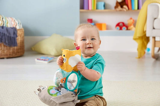 FISHER-PRICE libro attivo sensoriale 3m+