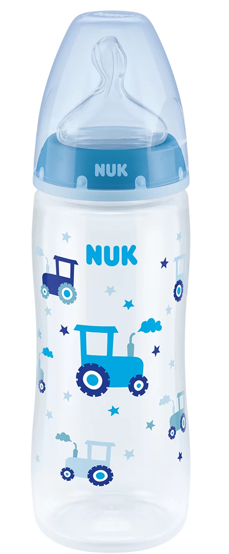 NUK First Choice+ 0-6 μ ΜΠΙΜΠΕΡΟ 300 ml ένδειξη θερμοκρασίας