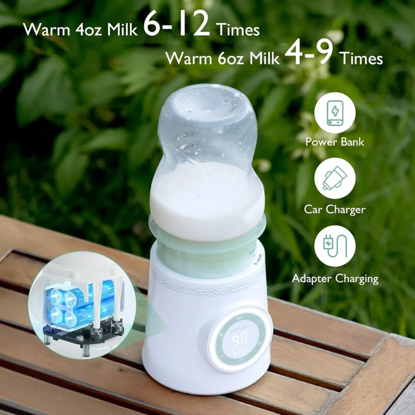 MOMCOZY Θερμαντήρας Μπιμπερό Ταξιδίου USB