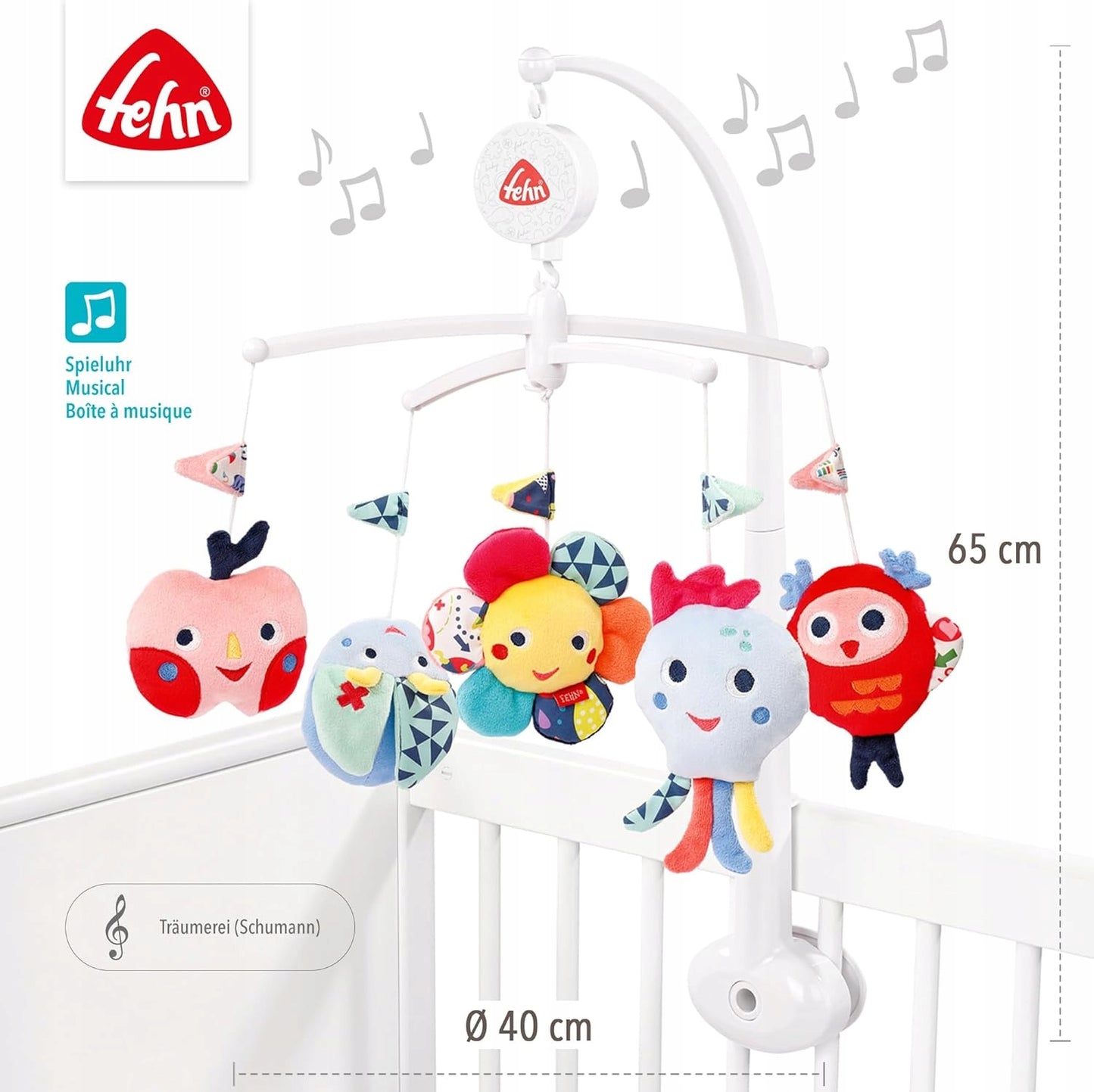 FEHN Color Friends crib mobile
