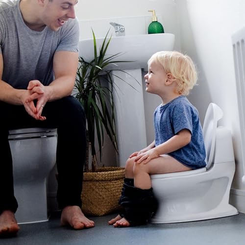 Nuby My Real Potty εκπαιδευτικό γιογιό για παιδιά 18m+ με ήχο καζανακιού