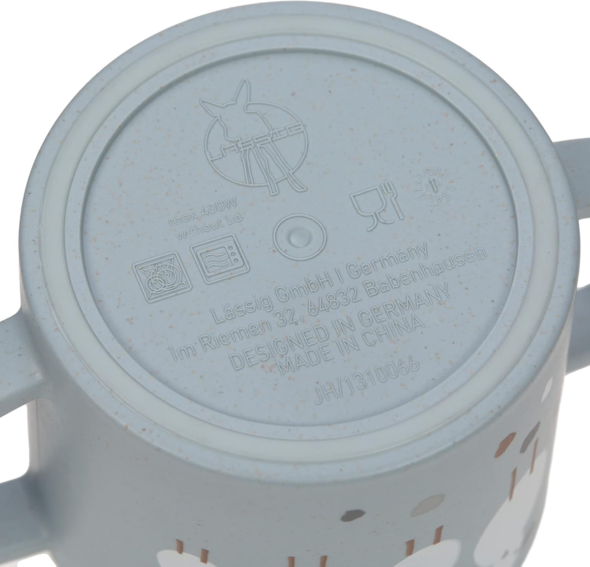LASSIG Ποτηράκι Sippy Tiny Farmer Sheep με στόμιο 150 ml 6 μηνών+