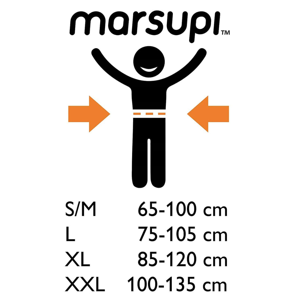 MARSUPI 2.0 porta-bebés ergonómico S/M 3,5 - 15 kg