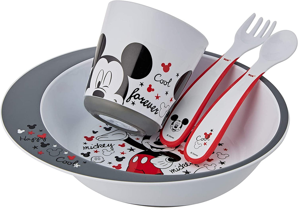 NUK Disney σετ φαγητού 3 τεμ. MICKEY MOUSE