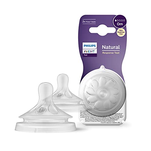 Philips Avent Natural Response πιπίλες Flow 1 0m+ x2