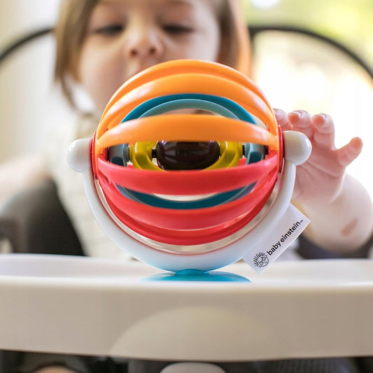 BABY EINSTEIN Sticky Spinnersensory toy with rattleage 3 m+multicolouredmaterials rubber