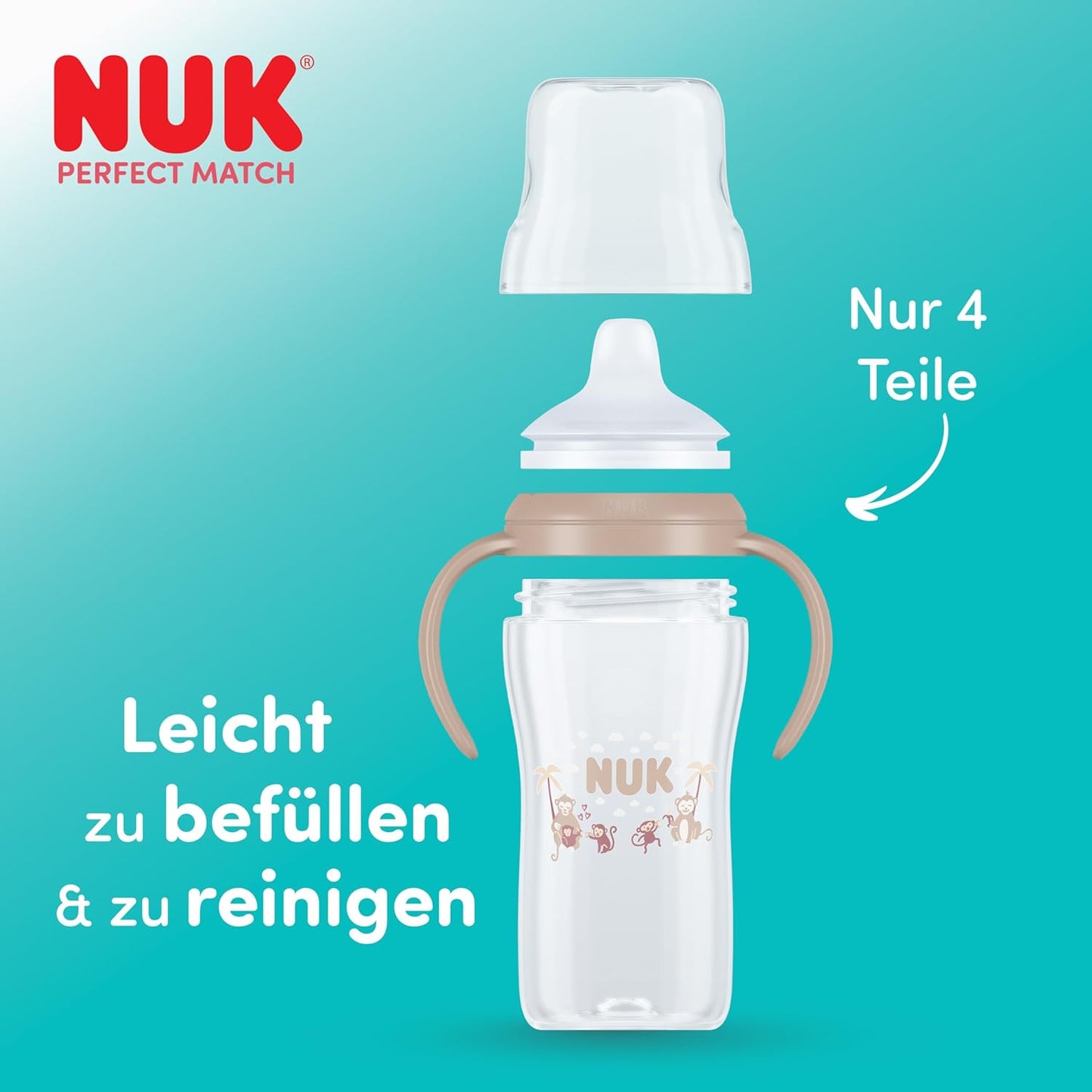 NUK Perfect Match Learner kubek treningowy 150 ml 6m+